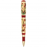 Montegrappa Rollerball Icons Dragon Bruce Lee Gold mit Smaragden