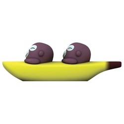 Alessi Salz und Pfeffer Banana Bros 