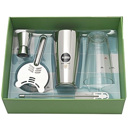 Alessi Cocktail Shaker Boston Set 