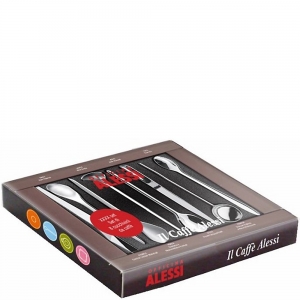 Alessi Espressolffel Set Mspoon  - 8 Espressolffel 