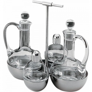 Alessi Menage - l, Essig und Salz, Pfeffer 