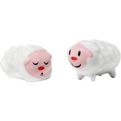 Alessi Weihnachtsfiguren Schafe Tiny Little Sheeps 