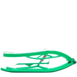 Alurunner High-Tech Schlitten mean green