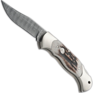 Böker Taschenmesser Hirschhorn Damast 