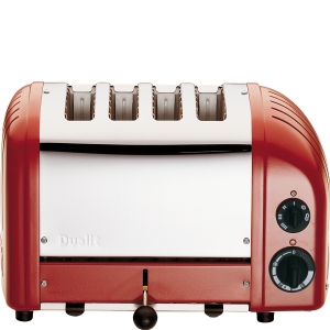Dualit Toaster Vario New Generation 4-Scheiben - rot 