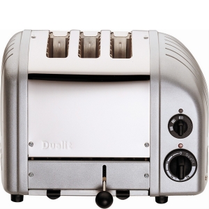 Dualit Toaster Combi 2+1 - silber metallic 