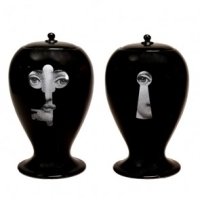 Bitossi Fornasetti Vase Lock and Key 