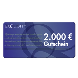 EXQUISIT24 Gutschein ber 2000 Euro 