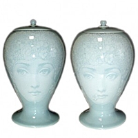 Bitossi Fornasetti Vase Flora in avio 