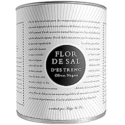 Flor de Sal Salz Olivas Negras 