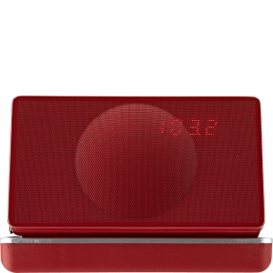 Geneva Model XS Radio Reisewecker Bluetooth - rot 