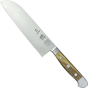 Gde Santoku Alpha Olive 18 cm 