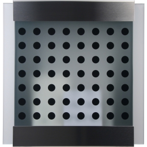 Keilbach Briefkasten glass black-dots 