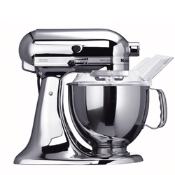 Kitchenaid Artisan Küchenmaschine in  chrom