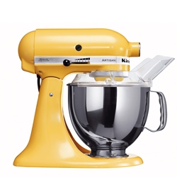 Kitchenaid Artisan Küchenmaschine in  pastellgelb