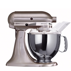 Kitchenaid Artisan Küchenmaschine in  gebürstetes Metall