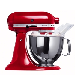 Kitchenaid Artisan Küchenmaschine in  rot empire