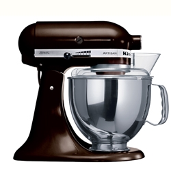 Kitchenaid Artisan Küchenmaschine in  schokolade