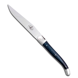 6 Stück Forge de Laguiole Tafelmesser Stamina - Inox Stamina blau