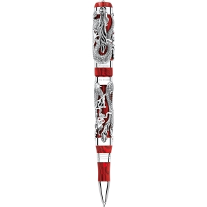 Montegrappa Rollerball Icons Dragon Bruce Lee Silber 