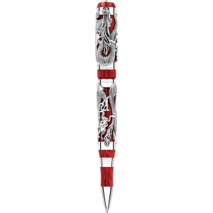 Montegrappa Rollerball Icons Dragon Bruce Lee Silber 