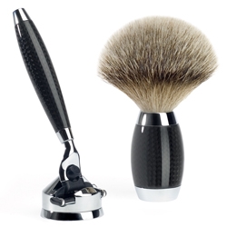 Mühle Rasier-Set No.1 - Carbon Edition 