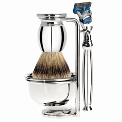 Mühle Rasier-Set 4-tlg. verchromt  für Fushion von Gilette
