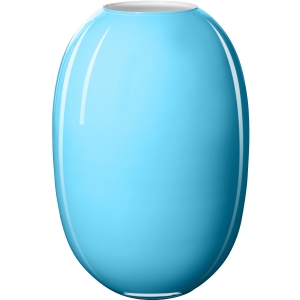 Piet Hein Vase Super Opal Glas 50 cm - aquamarin 