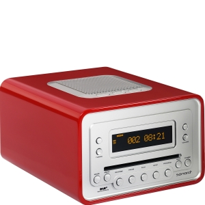 Sonoro Cubo Radio DAB+ Cd-Player - rot 