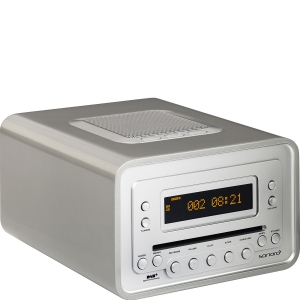 Sonoro Cubo Radio DAB+ Cd-Player - silber 