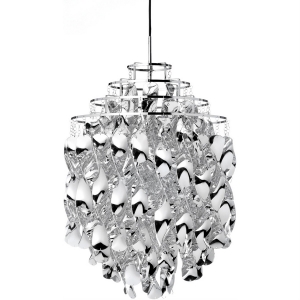Verpan Verner Panton H€ngeleuchte Spiral - silber 