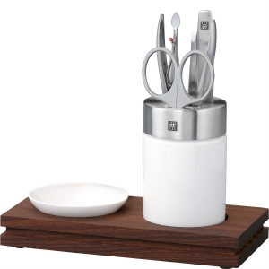 Zwilling Twinox Spa Bad Station Manicure Set Porzellan 5-teilig 