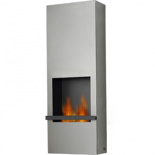 Artepuro Ethanol Kamin Fire Flame - Edelstahl gebürstet 