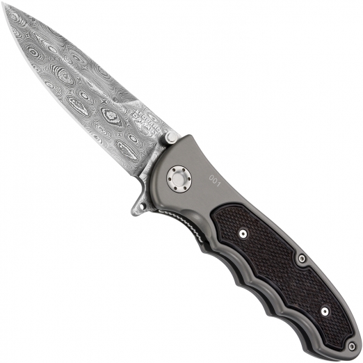 Böker Taschenmesser Leopard Damast III 