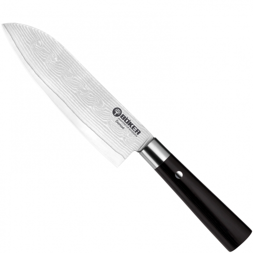 Böker Santoku Damast Black 17,2 cm 