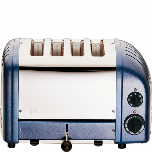 Dualit Toaster Vario New Generation 4-Scheiben - blau metallic 