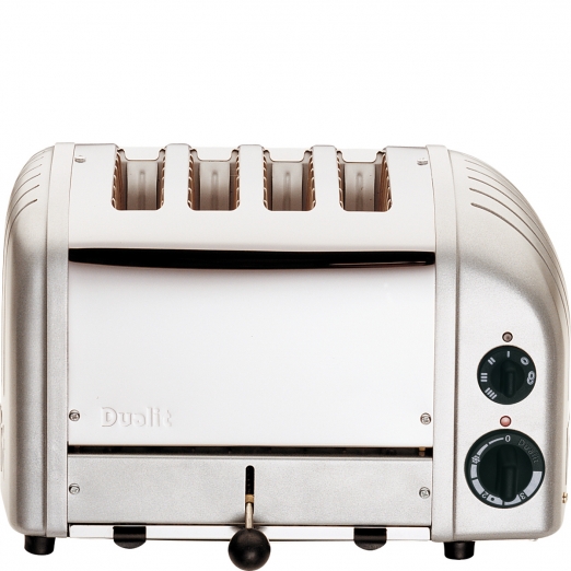 Dualit Toaster Vario New Generation 4-Scheiben - silber metallic 