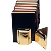 El Casco Buchstützen - vergoldet 