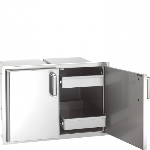 Fire Magic Echelon Einbauschrank mit Schubladen Outdoorküche 