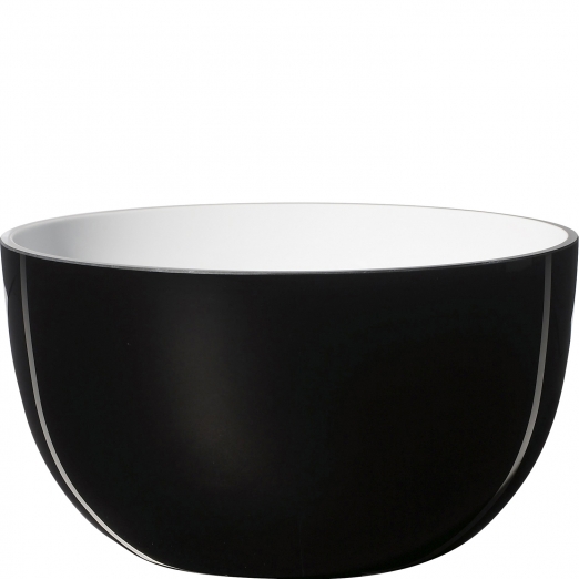 Piet Hein Schüssel Opal Glas 26 cm - schwarz 