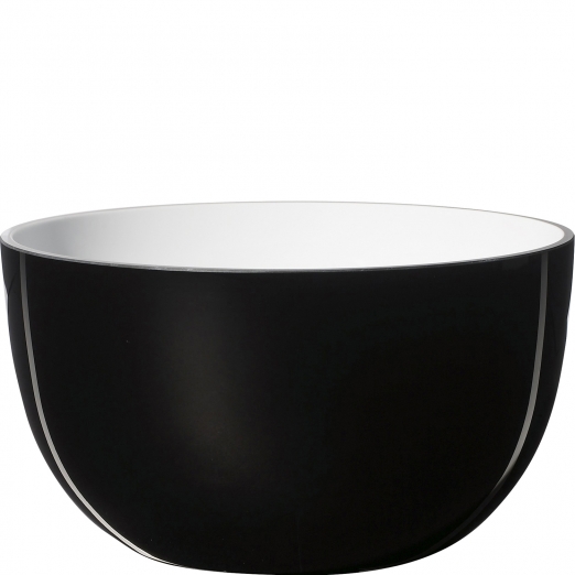 Piet Hein Schssel Opal Glas 26 cm - schwarz 