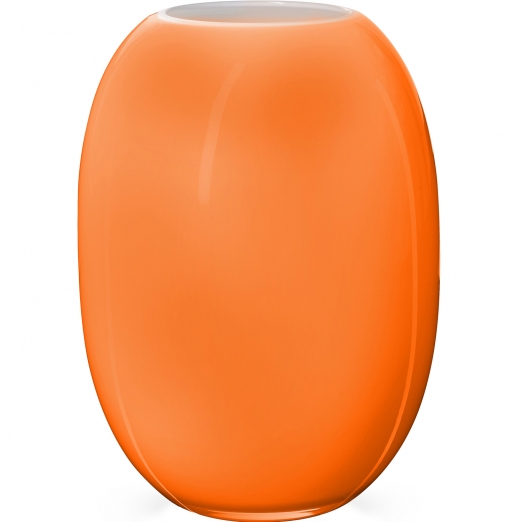 Piet Hein Vase Super Opal Glas 50 cm - orange 