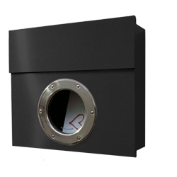 Radius Briefkasten Lettermann II in  schwarz
