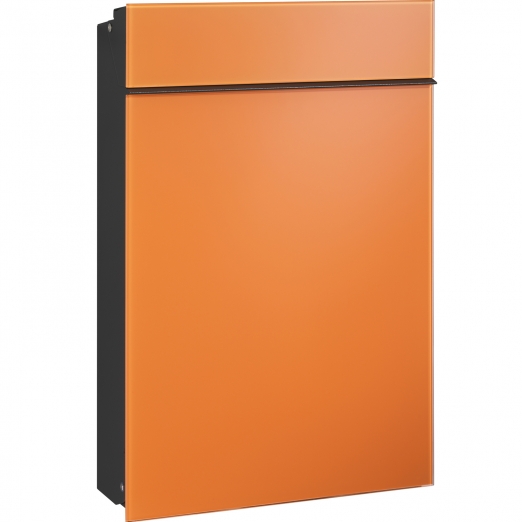 Serafini Briefkasten Flat Glas - orange 