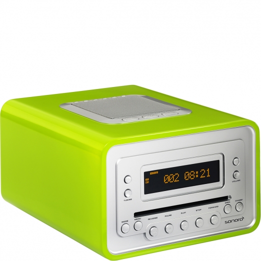 Sonoro Cubo Radio Cd-Player - grün 