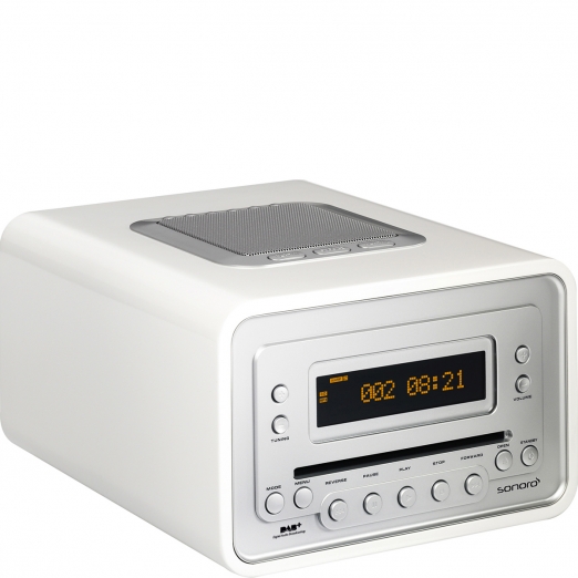 Sonoro Cubo Radio DAB+ Cd-Player - weiß 
