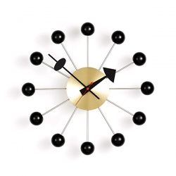 Vitra Wanduhr Ball Clock - messing 