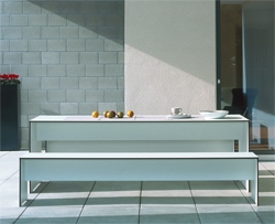 Conmoto Riva Garten Garnitur - Tisch und B�&euro;nke 