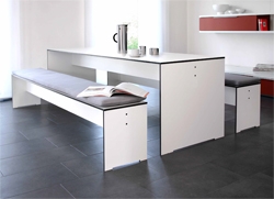 Conmoto Riva Garten Garnitur - Tisch und B�&euro;nke 