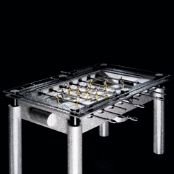 Vip Fussball Kicker - Crystal Luxus Edition 
